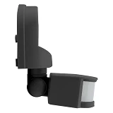 Датчик движения Techno Systems ДР 02 1200Вт 180 градусов 12м IP44 черный