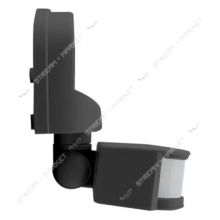Датчик движения Techno Systems ДР 02 1200Вт 180 градусов 12м IP44 черный