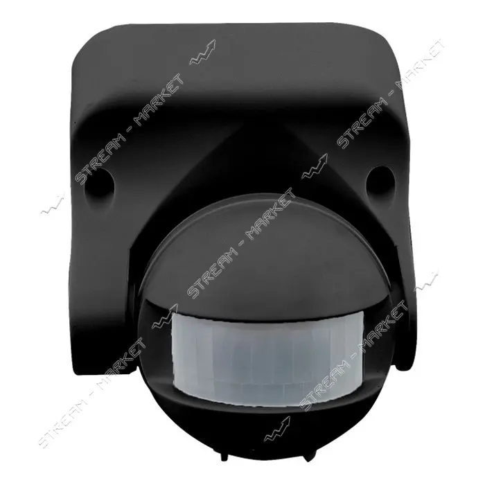 Датчик движения Techno Systems ДР 06 1200Вт 180 градусов 12м IP44 черный