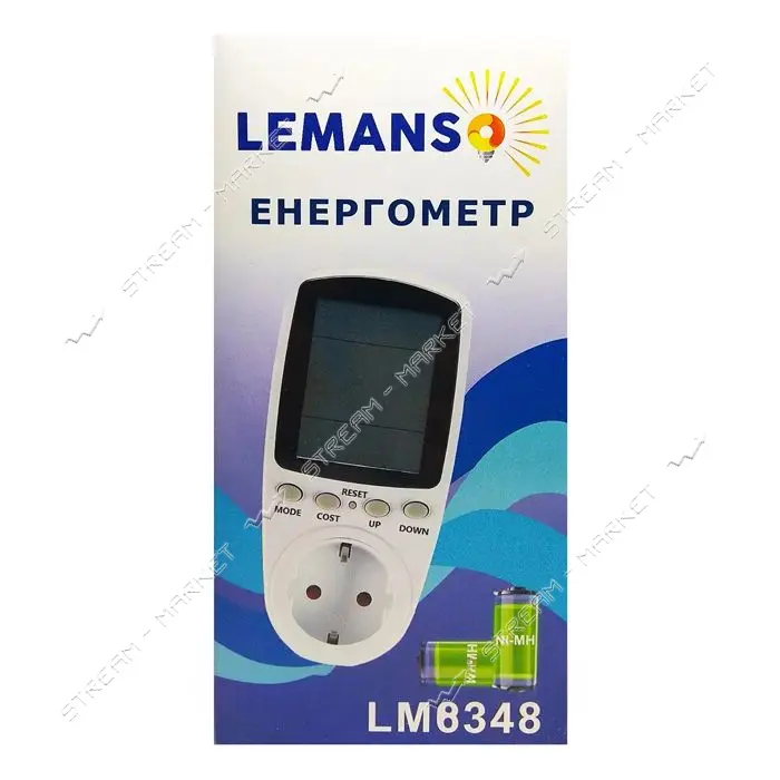 Энергометр электронный Lemanso LM6348                                                               