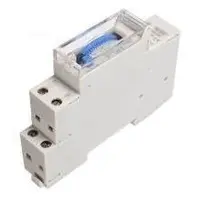 Таймер механический Lemanso LM6354 узкий 16A-1NOплюс 1NC на дин рейку с запасом хода                