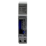 Таймер механический Lemanso LM6354 узкий 16A-1NOплюс 1NC на дин рейку с запасом хода