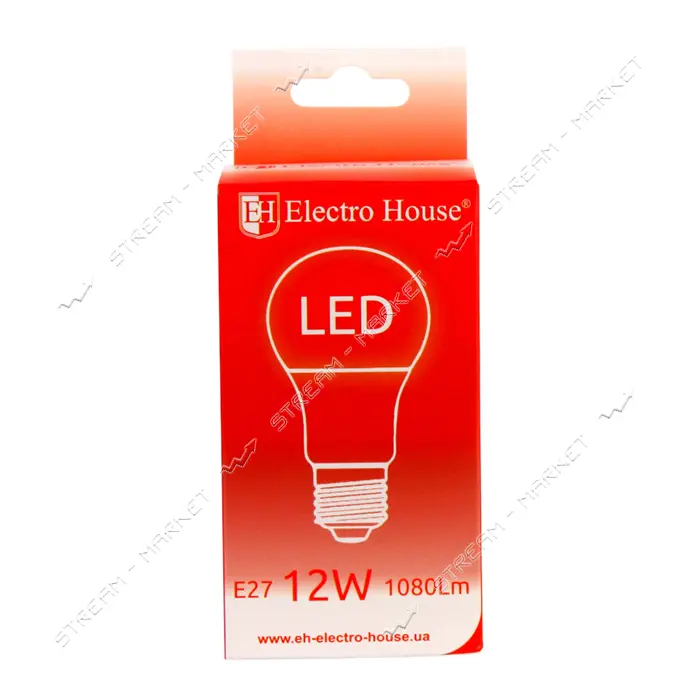 Лампа светодиодная Electro House EH-LMP-1241 A60 12W 4100K нейтральная Е27                          