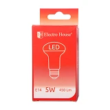 Лампа светодиодная Electro House EH-LMP-R50 5W E14 4100K 450Lm R50
