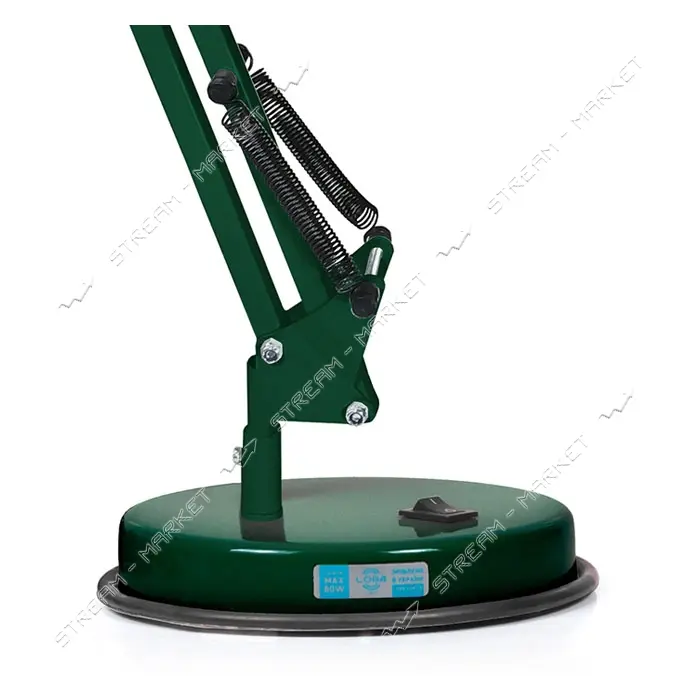 Светильник настольный Loga L-302 Пантограф Изумруд E27