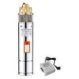 Насос глубинный Zegor 4SKM100Е вихревой 0.75kw H58м Q2.9м куб/ч кабель 10м                          