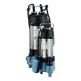 Насос дренажно-фекальный Zegor WQV1500D 1.5kw H11м Q23м.куб/ч кабель 5м с поплавк и нож нерж корп