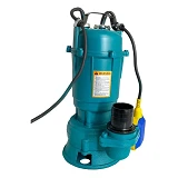 Насос дренажно-фекальний Zegor BQD1100F 1.1kw H10м Q10м.куб/год кабель 8м з поплав чавун корпус