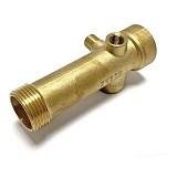 Пятиходовая муфта Zegor WT-120 120мм 1"Мx1"Fx1/2"Fx1/4"Mx1/4"F