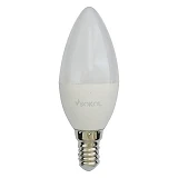 Лампа светодиодная SOKOL C37 cвеча 6W 4100К Е14