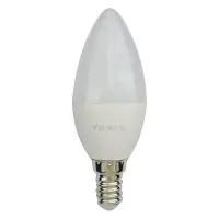Лампа светодиодная SOKOL C37 cвеча 6W 4100К Е14                                                     