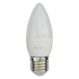 Лампа светодиодная SOKOL C37 свеча 8W 4100К нейтральная Е27
