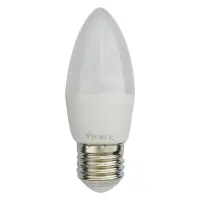 Лампа светодиодная SOKOL C37 свеча 6W 4100К Е27                                                     