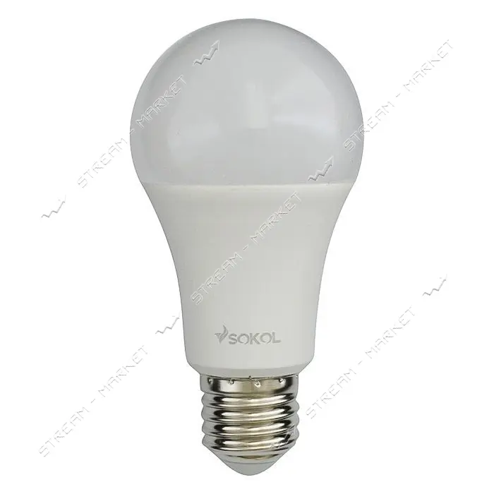 Лампа светодиодная SOKOL A60 12W 4100К E27