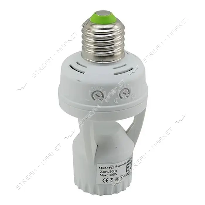 Датчик движения Lemanso LM6324 в патрон 1200W 360 220-240В белый