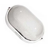 Светильник Lemanso BL-1451 круг металлический 60W IP54 овал белый