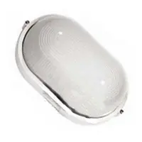 Светильник Lemanso BL-1451 круг металлический 60W IP54 овал белый                                   