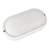 Светильник Lemanso LED Атлас 12W 900lm 6500K IP65 ЖКХ овал белый