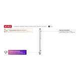 Коронки трубчатые по стеклу и керамике Intertool SD-0342 4мм 2шт