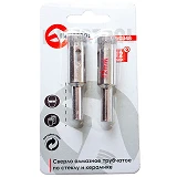 Коронки трубчатые по стеклу и керамике Intertool SD-0348 12мм.2шт                                   