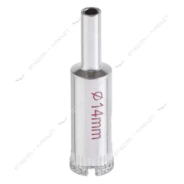 Коронки трубчатые по стеклу и керамике Intertool SD-0349 14мм.2шт