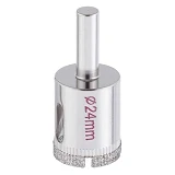 Коронки трубчатые по стеклу и керамике Intertool SD-0355 24мм