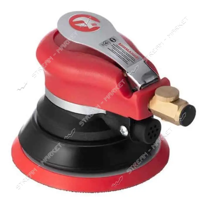Шлифмашина пневматическая INTERTOOL PT-1006  эксцетриковая для отделочных работ                     
