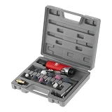 Шлифмашина пневматическая в чемодане Intertool PT-1003 1/4" мини плюс набор шлифовальных камней 10шт