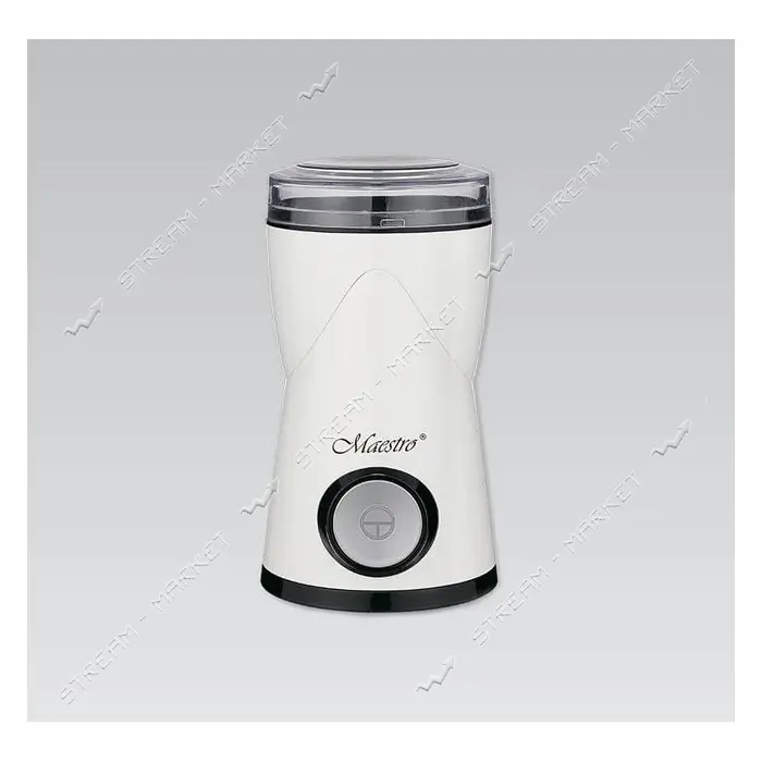 Кофемолка Maestro MR-453-WHITE 180Вт 60г металл