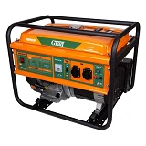 Генератор бензиновый Grad 5710955 5.0/5.5кВт 4-х тактный ручной запуск