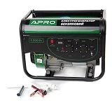 Генератор бензиновый Apro 852104 4-х тактный GG-30 3.0/3.2кВт ручной запуск                         