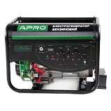 Генератор бензиновый Apro 852105 4-х тактный GG-30Е 3.0/3.2кВт электро запуск                       