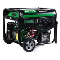 Генератор бензиновий Apro 852109 4-х тактний GG-70Е 7.0/7.5кВт электро запуск                       