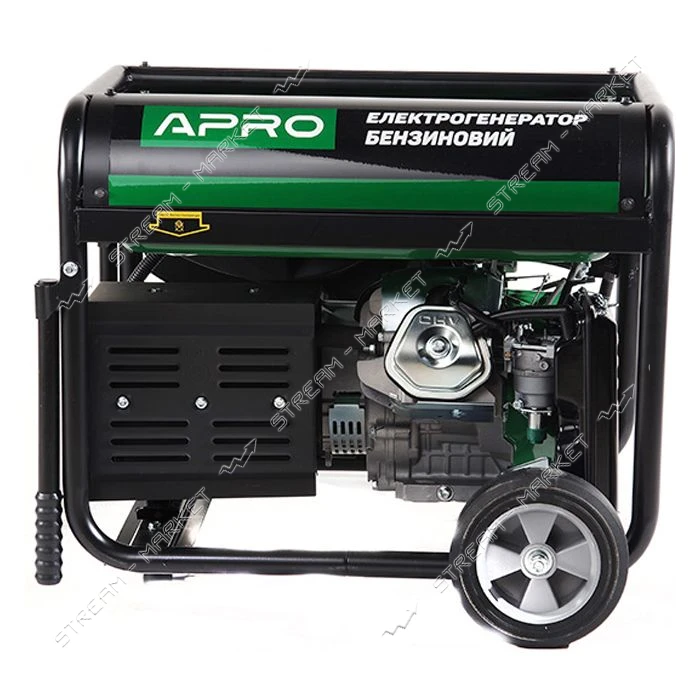 Генератор бензиновий Apro 852109 4-х тактний GG-70Е 7.0/7.5кВт электро запуск