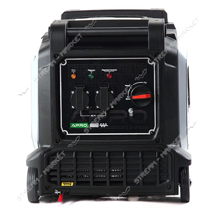 Генератор бензиновый Apro 852112 4-х тактный инверторный IG-30 3.0/3.3кВт ручной запуск             
