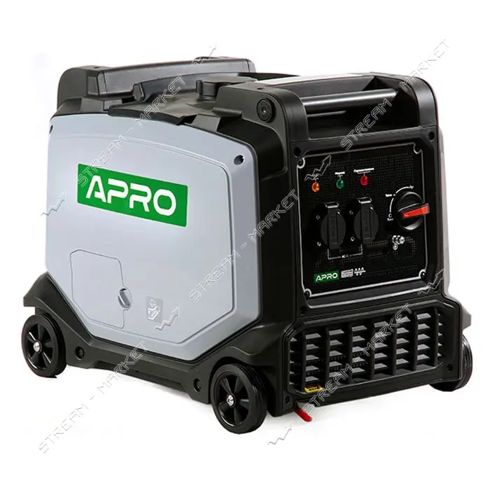 Генератор бензиновый Apro 852112 4-х тактный инверторный IG-30 3.0/3.3кВт ручной запуск             