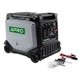 Генератор бензиновий Apro 852113 4-х тактный инверторный IG-35Е 3.5/3.8кВт электро запуск