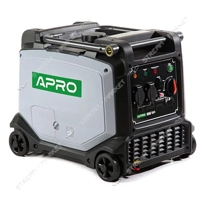 Генератор бензиновий Apro 852113 4-х тактный инверторный IG-35Е 3.5/3.8кВт электро запуск