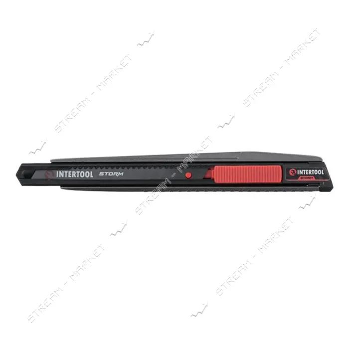 Нож сегментный Intertool  HT-0533 9мм алюминиевый STORM                                             