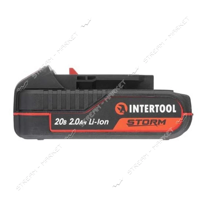 Аккумулятор Intertool WT-0340 20В Li-ion 2Ач индикатор уровня заряда