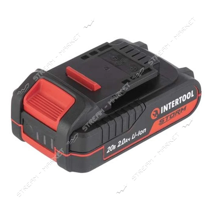 Аккумулятор Intertool WT-0340 20В Li-ion 2Ач индикатор уровня заряда
