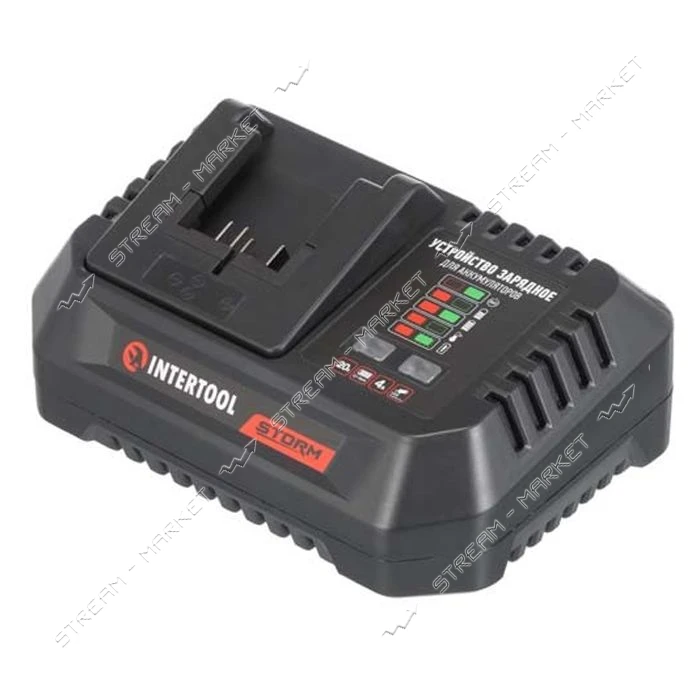 Зарядное устройство для аккумуляторов Intertool WT-0345 Li-ion 20В ток заряда 4А