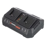 Зарядное устройство для аккумуляторов Intertool WT-0346 Li-ion 20В ток заряда 4.0 плюс 4.0А