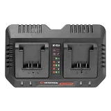 Зарядное устройство для аккумуляторов Intertool WT-0346 Li-ion 20В ток заряда 4.0 плюс 4.0А