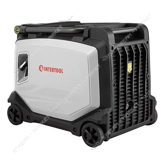 Генератор инверторный Intertool DT-1338 бензин 3.5/3.8кВт 220В 11л эл и ручстарт медная обм STORM