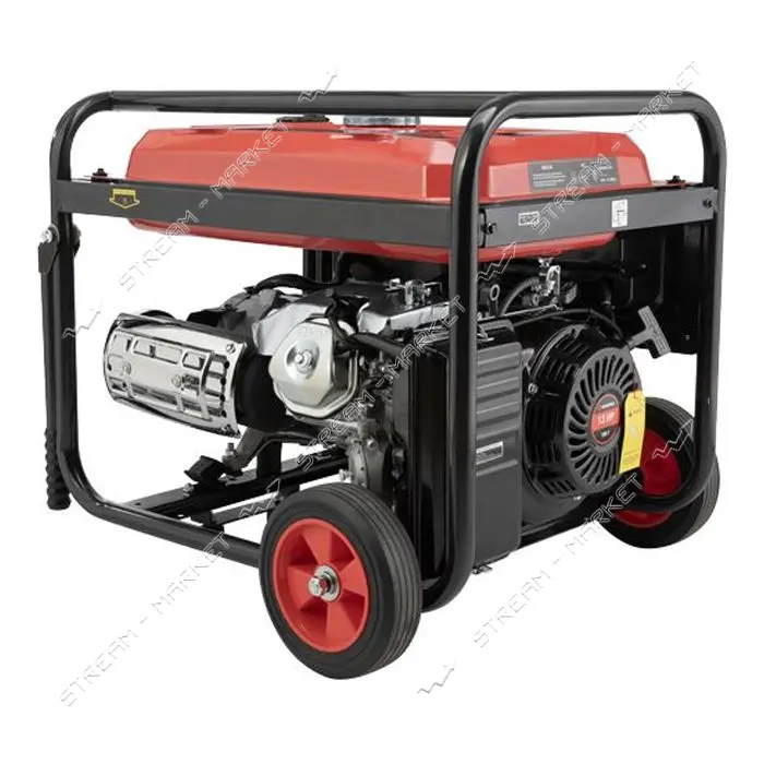 Генератор бензин/газ Intertool DT-1158 5/5.5кВт 220В 25л электро и ручной медная обмотка STORM      