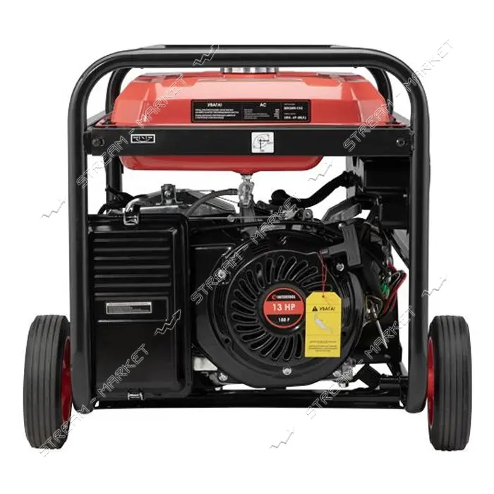 Генератор бензин/газ Intertool DT-1158 5/5.5кВт 220В 25л электро и ручной медная обмотка STORM      