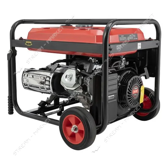 Генератор бензиновый Intertool DT-1158 7/7.5кВт 380/220 В 25л электр и руч старт медная обм STORM