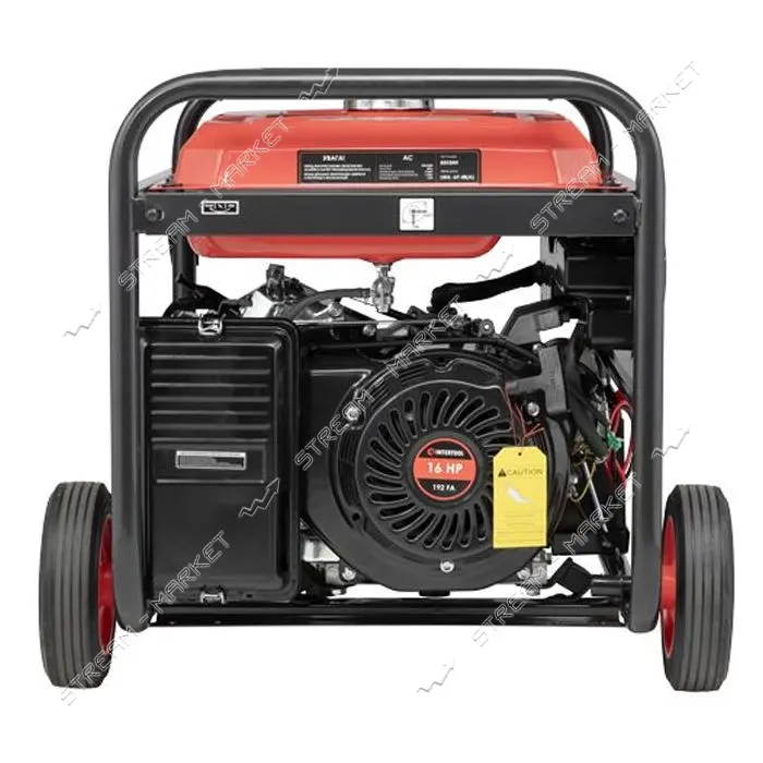 Генератор бензиновый Intertool DT-1158 7/7.5кВт 380/220 В 25л электр и руч старт медная обм STORM