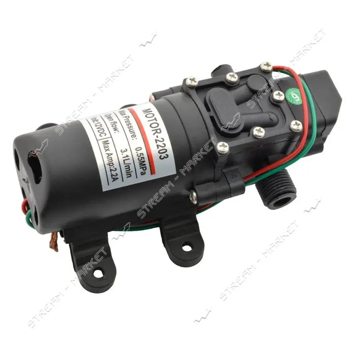 Помпа Intertool DT-9000 для ранцевых аккумуляторных опрыскивателей 12/16 л 3.1л/мин
